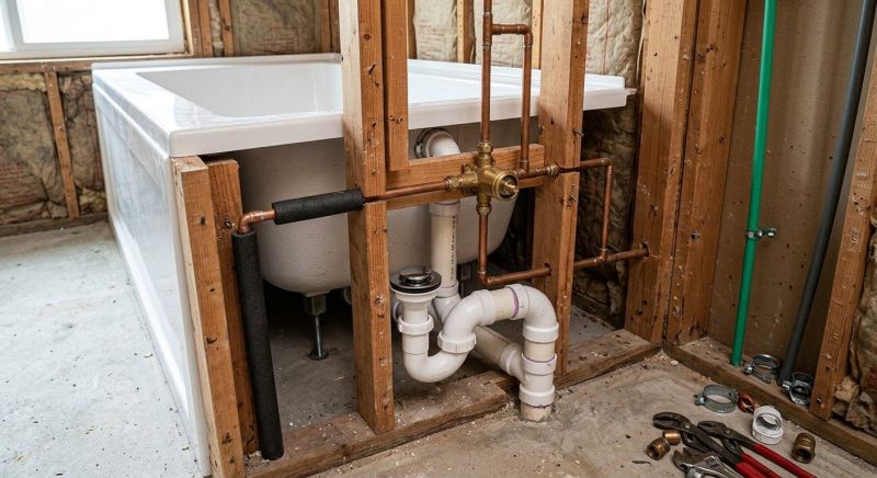 Large Bathtub Installation in Doylestown, PA