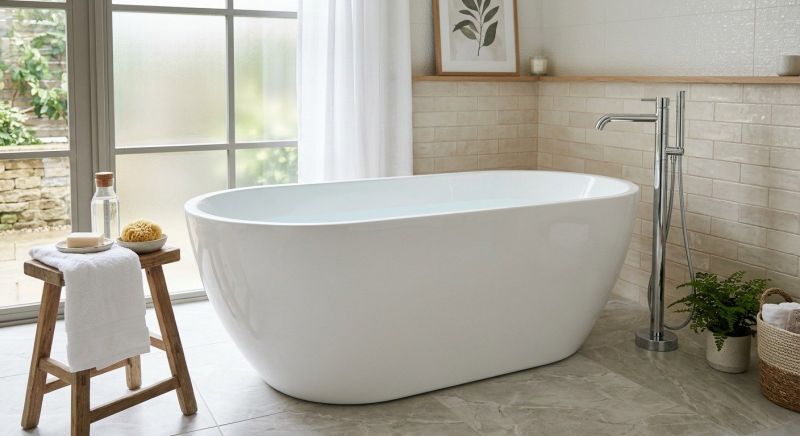 Large Bathtub Installation in Danbury, CT