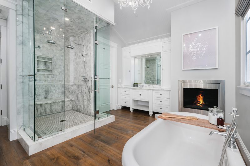 Luxurious Master Bathroom Floors